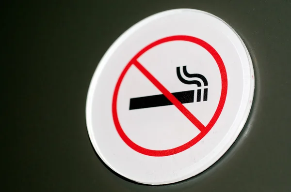 Não fumar sinal e símbolo — Fotografia de Stock