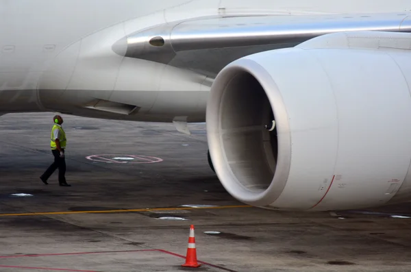 Pre flight inspection — Stock Photo, Image