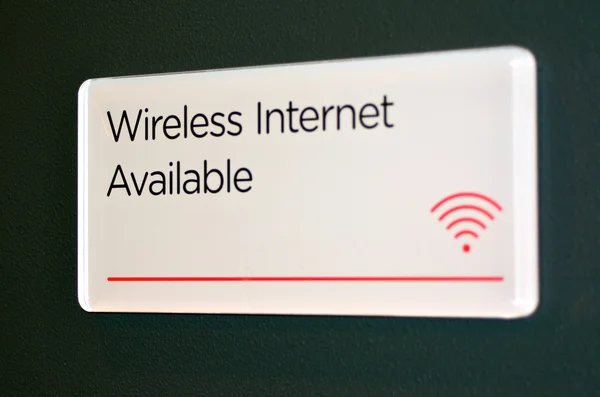 Segno e simbolo internet wireless — Foto Stock