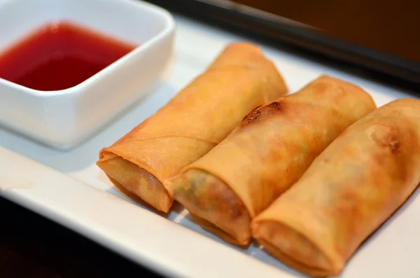 Chines food - Egg rolls — Stock Photo, Image