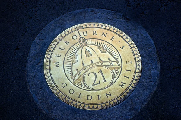 Trilha do Patrimônio da Milha de Ouro de Melbourne — Fotografia de Stock