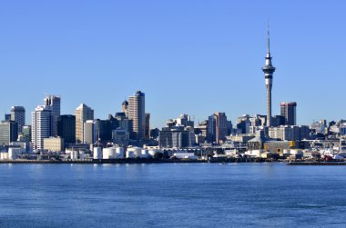 Auckland şehir manzarası