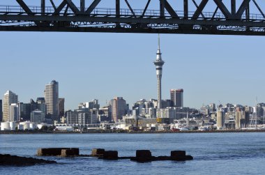 Auckland şehir manzarası