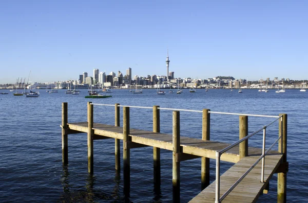 Auckland downtown skyline — Stock Photo, Image