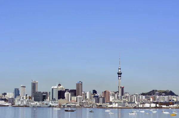 Skyline der Innenstadt von Auckland — Stockfoto