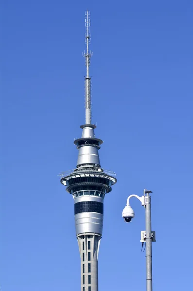 Auckland torre céu — Fotografia de Stock