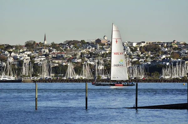 Emirates team new zealand segelbåt — Stockfoto