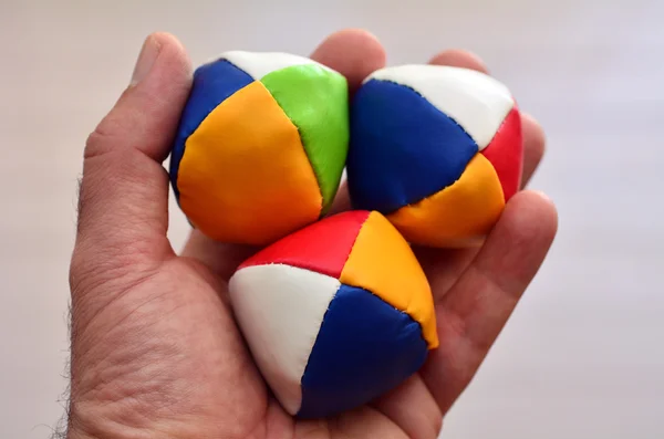 Juggling balls — Stock Photo, Image