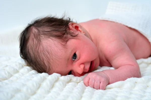 Новорожденный ребенок - портрет — стоковое фото