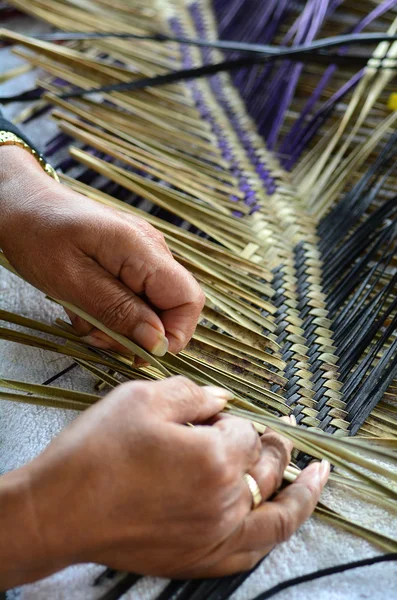 Maori woven artwork — Stock Photo, Image