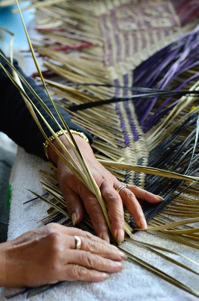 Maori woven artwork — Stock Photo, Image