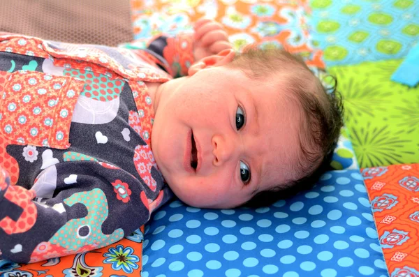 Newborn baby awake — Stock Photo, Image