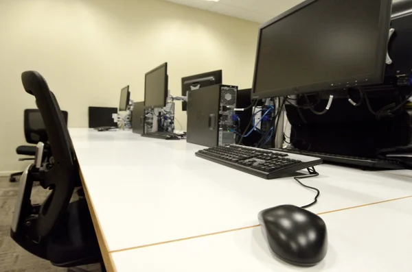 Sala laboratorio informatico — Foto Stock