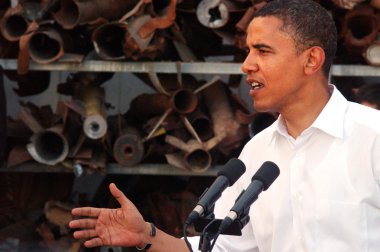 Barack Obama Reassures the Safety of Israel clipart