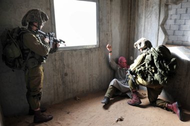 İsrail Ordusu egzersiz - IDF Kentsel Harp