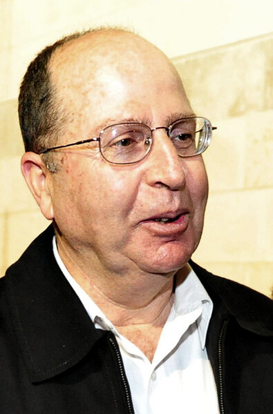 Israel Defense Minister -Moshe Ya'alon
