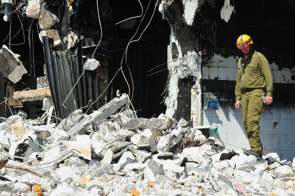 Search and Rescue Through Building Rubble after a Disaster