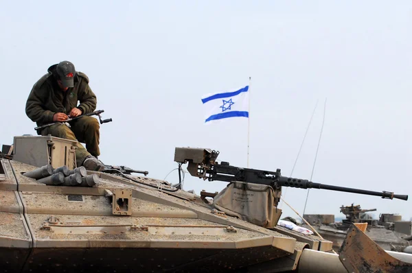 Israeli Troops Pullout from Gaza — Stock Photo, Image