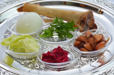 Passover Seder Plate  clipart