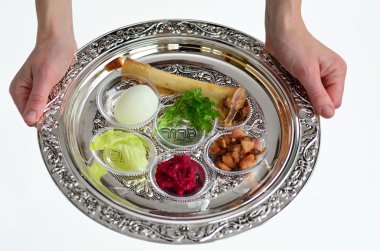 Fısıh seder tabağı