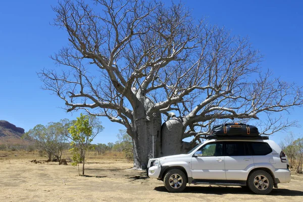 Outback Australia Sep 2019 Toyota Land Cruiser 120 Prado Odlehlém — Stock fotografie