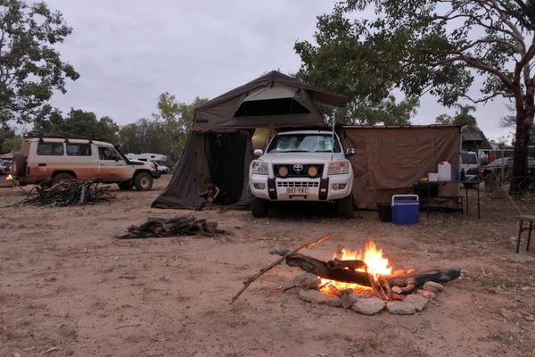 Outback Australia June 2019 Toyota Land Cruiser 120 Prado Remote — Stock Photo, Image