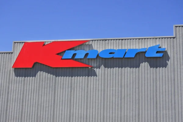 Perth Dec 2021 Kmart Australia Unterschreibt Einem Gebäude Kmart Hat — Stockfoto