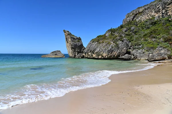 Landscape View Empty Cathedral Beach Windy Harbour Western Australia — Stock Photo, Image