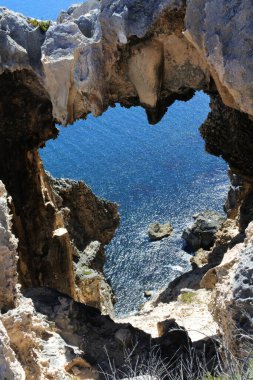 Batı Avustralya 'nın Windy Harbour kentindeki Doğa Penceresinin manzara görüntüsü.