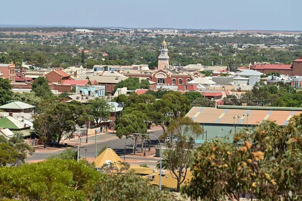 Kalgoorlie Mar18 2022年3月18日 カルゴリー ボルダー市の空中景観カルゴリー市は 1893年に西オーストラリア州の金ラッシュ時に設立されました — ストック写真