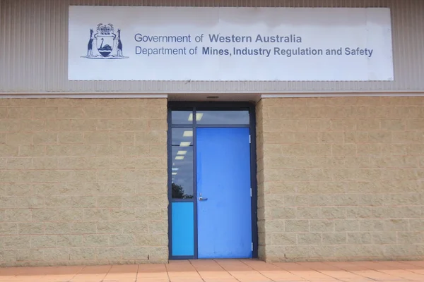 Kalgoorlie Mar 2022 Τμήμα Ορυχείων Βιομηχανική Νομοθεσία Και Ασφάλεια Αρμόδια — Φωτογραφία Αρχείου