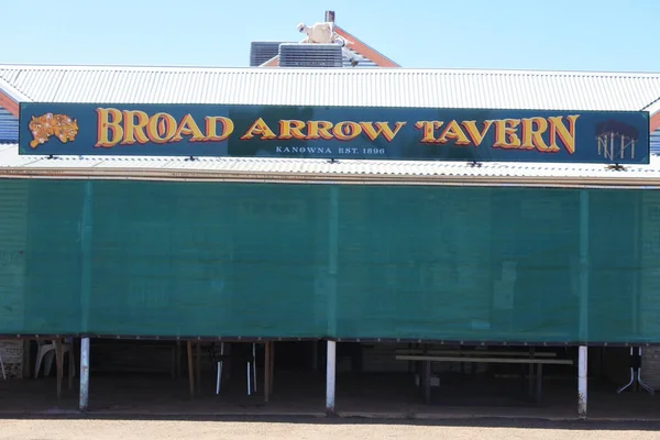 Kanowna Mar 2022 Exterior Broad Arrow Tavern Data 1896 Único —  Fotos de Stock