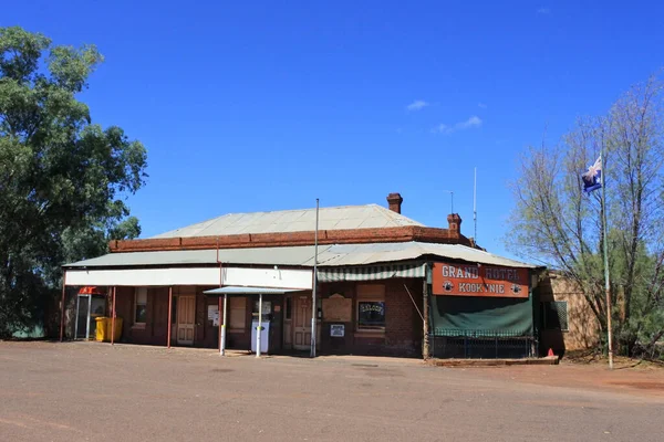 Kookynie Mar 2022 Grand Hotel Kookynie Ghost Town Västra Australien — Stockfoto