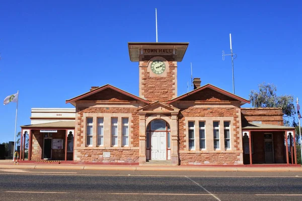 Menzies Mar 2022 Menzies Town Hall Western Australia Menzies Uma — Fotografia de Stock