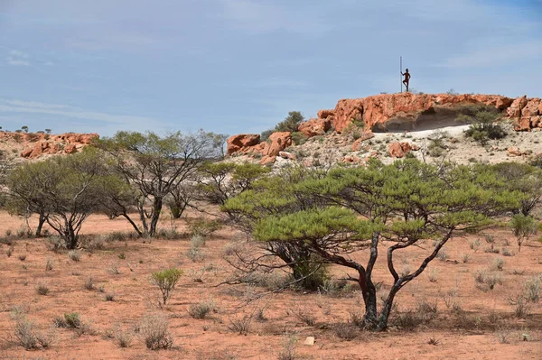 Landscape View Granites Mount Magnet Western Australia Outback — Stock Photo, Image