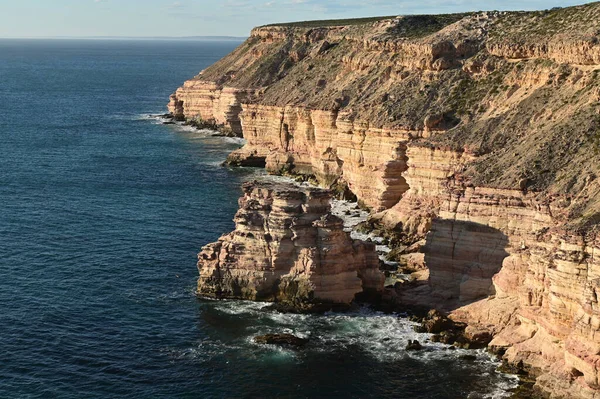 Dramatic Landscape Coastal Cliffs Kalbarri Western Australia — Stock Photo, Image