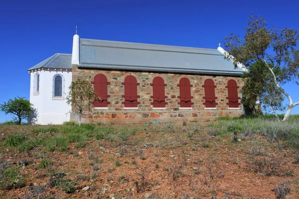 Εκκλησία Της Αγίας Τριάδας Στην Περιοχή Roebourne Pilbara Δυτική Αυστραλία — Φωτογραφία Αρχείου