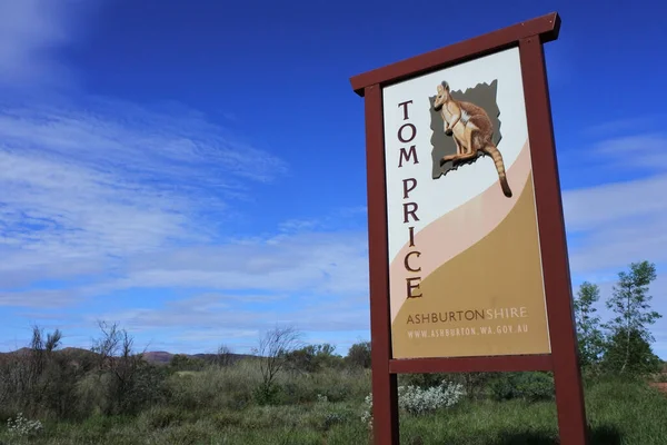 Tom Price June 2022 Tom Price Mining Town Situated Pilbara — Stock Photo, Image