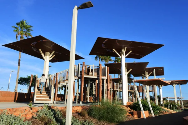 Large Outdoor Playgound Dampier Foreshore Esplanade Dampier Town Western Australia — 스톡 사진