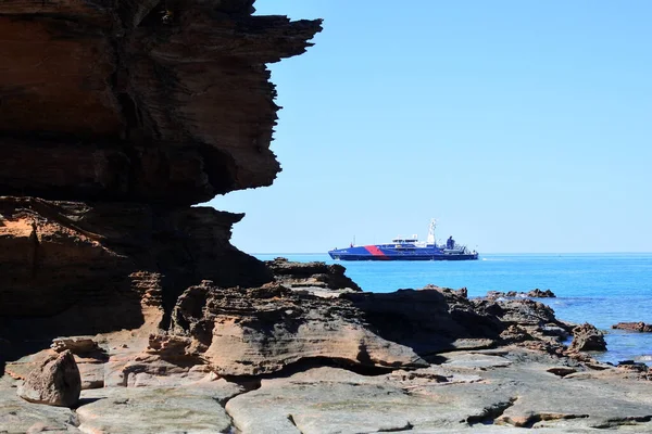 Broome July 2022 Abfc Cape Class Patrol Boat Australian Border — Fotografia de Stock