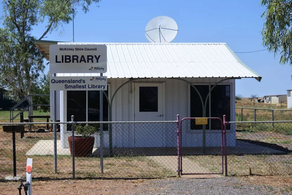 Isa Qld Sep 2022 Bibliothèque Mckinlay Bibliothèque Publique Samllaise Queensland — Photo