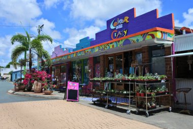 PROSERPINE, QLD - OCT 06 2022: Proserpin.Proserpine, Queensland, Avustralya 'da bulunan bir şeker kasabası ve yerel hizmet merkezidir..