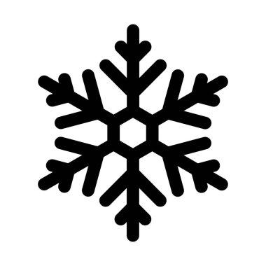 Siyah kar taneleri beyaz arka planda izole edilmiş. Hüzünlü