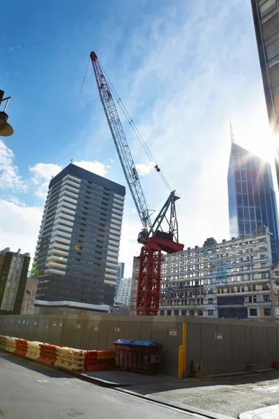 Construction new building — Stock Photo, Image