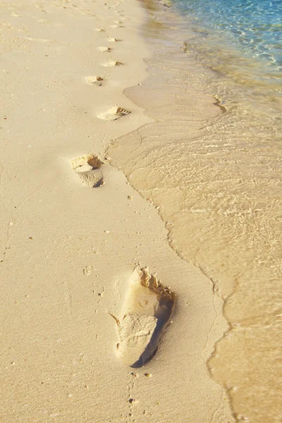 Sentiero sulla spiaggia — Foto Stock