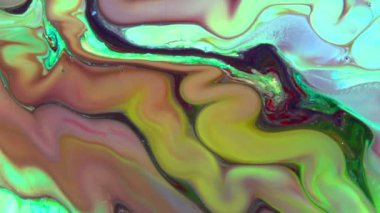 Psikedelik Resimli Soyut Arkaplan Canlı Sıvı Renk Doku Görüntüsü.