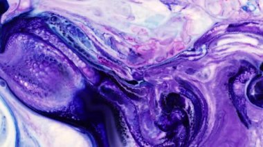 Çok Güzel Soyut Sanatın Güzelliği Mürekkep Boyası Renkli Fantezi Patlattı