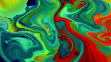 Renkli Sıvı Düz Soyut Akışkan Arkaplan DokusuName