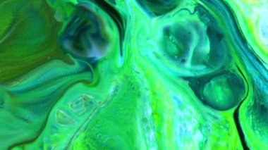 Akışkan Boyama Soyut Doku Yoğun Renkli Galaktik Canlı Renkler Doku Biçimi.