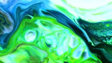 Akışkan Boyama Soyut Doku Yoğun Renkli Galaktik Canlı Renkler Doku Biçimi.